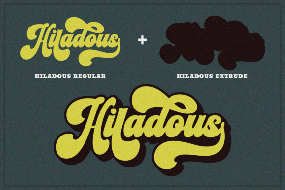 Hiladous Font - Preview 2