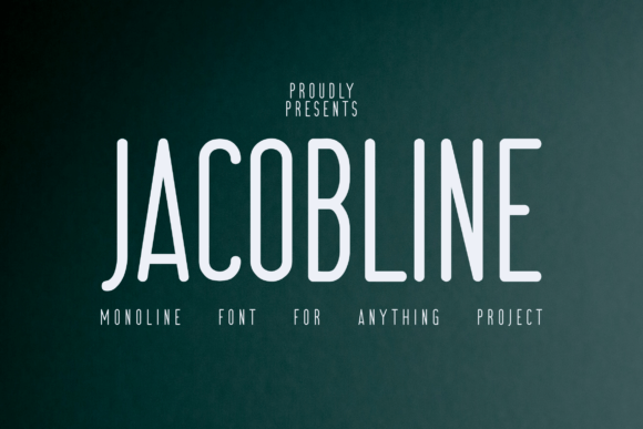 Jacobline Sans Serif Font By Monoletter