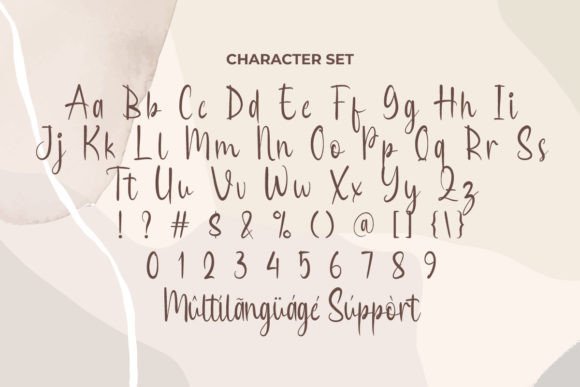 Jossie Blessyn Font PNG with transparent background - Preview 2