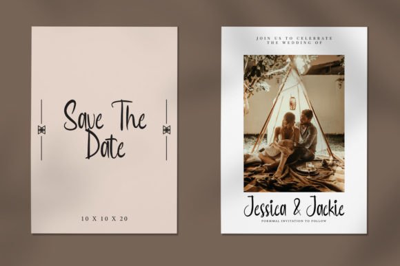 Jossie Blessyn Font PNG with transparent background - Preview 3