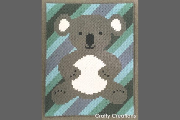 Koala Baby Blanket Crochet Pattern