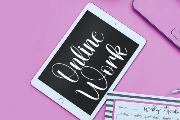 Lucking Font PNG with transparent background - Preview 1