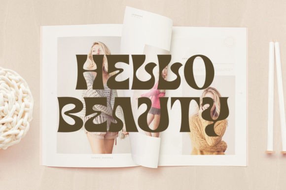 Magnoles Font PNG with transparent background - Preview 2