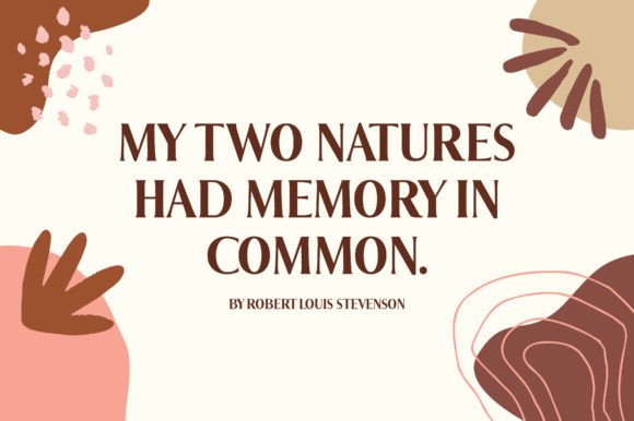Nobile Font PNG with transparent background - Preview 3