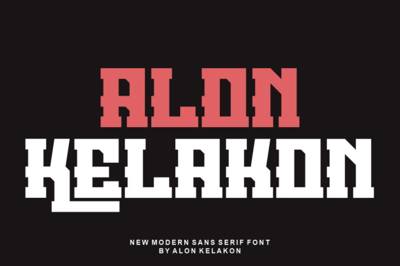 Nerkoser Font font preview - 2