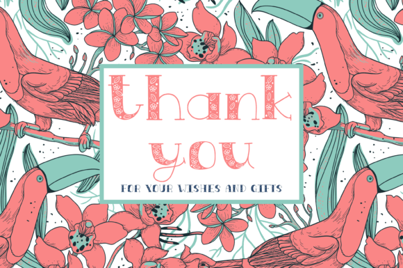 Organic Flora Font PNG with transparent background - Preview 6