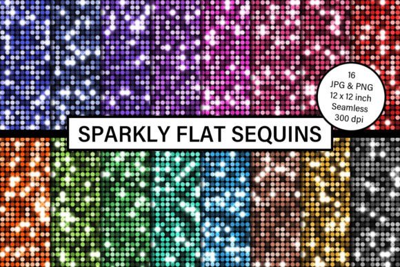 Sparkly Flat Sequins
