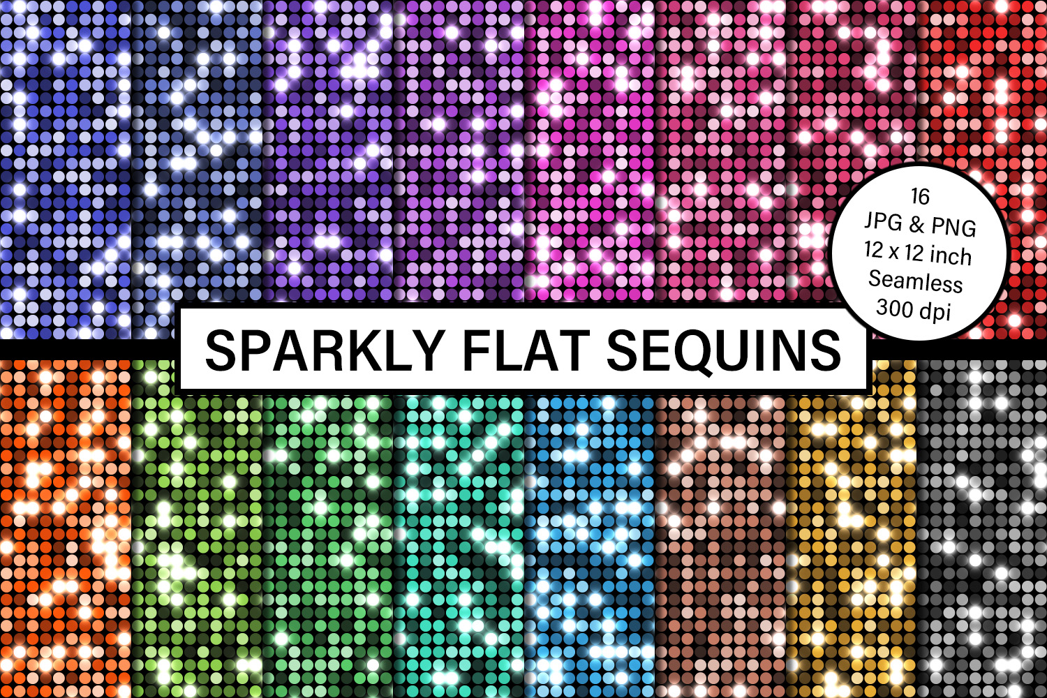 Sparkly Flat Sequins