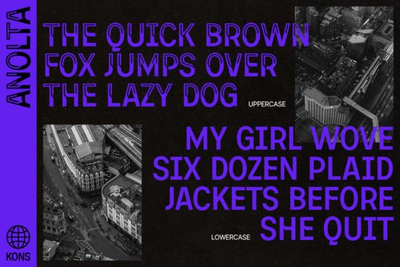 Anolta Font - Preview 1