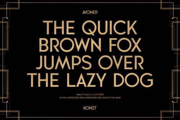 Avoner Font - Preview 1