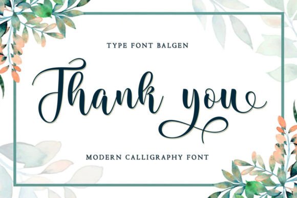 Balgen Font - Preview 6