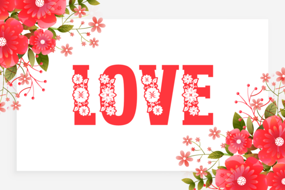 Blossom for You Font - Preview 1
