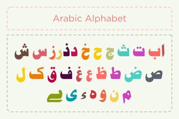 Bombay Black Font Arabic Alphabets Graphic by shahsoft · Creative Fabrica font preview