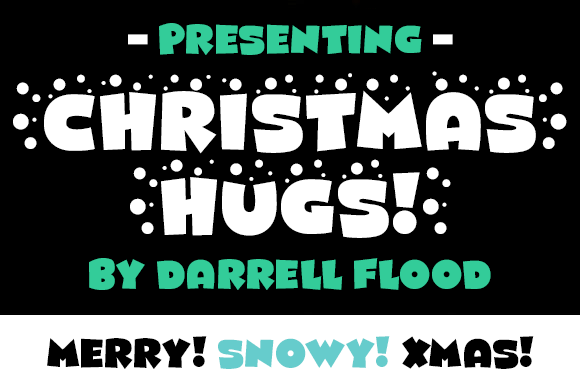 Christmas Hugs Font - Preview 1