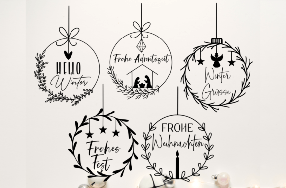 Christmas SVG (German)