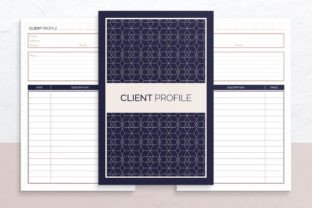 Client Profile | Printable Template Graphic by JUNDI · Creative Fabrica