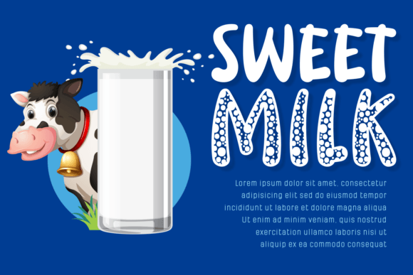 Dairy Farm Font - Preview 3
