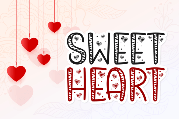 Drawing Lovely Font - Preview 4