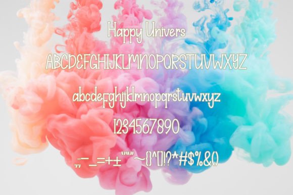 Happy Univers Font - Preview 4