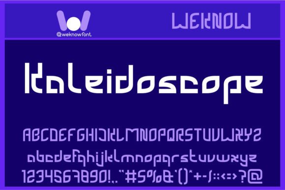 Heart Converter Font - Preview 4