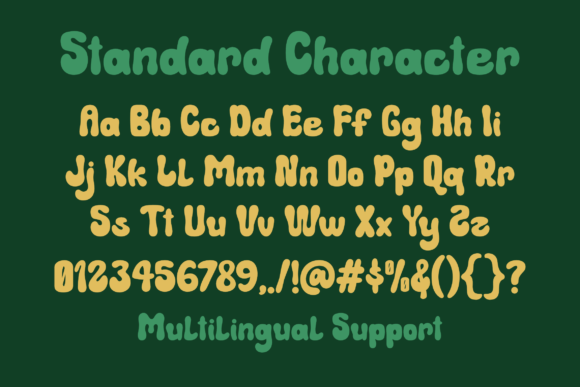 Kidsband Font PNG with transparent background - Preview 1