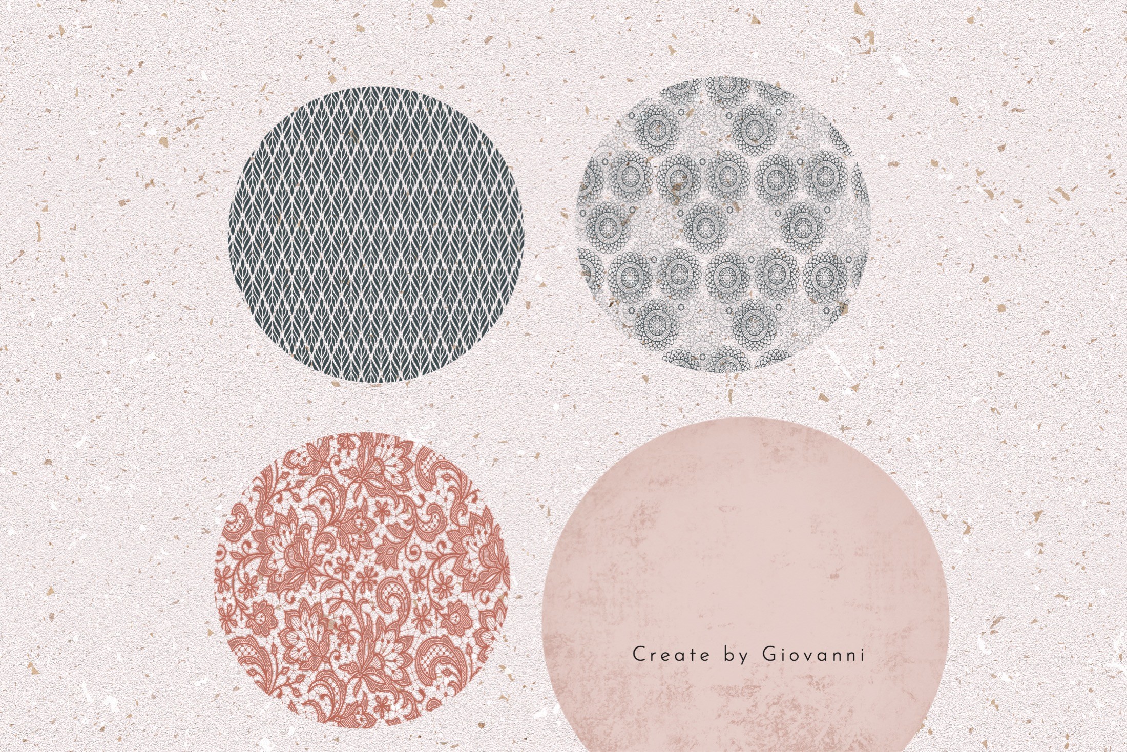 Lace Procreate Brush Bundle, Fashion - photo 5