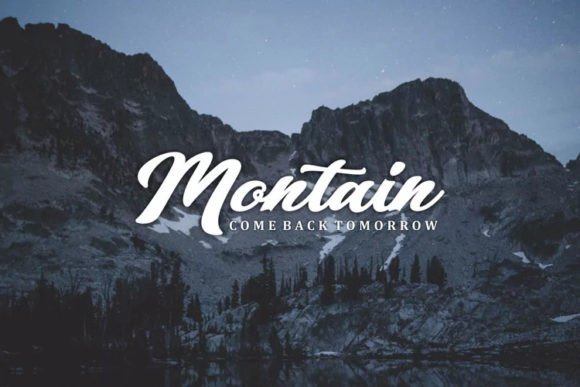 Lanttang Best Font PNG with transparent background - Preview 3