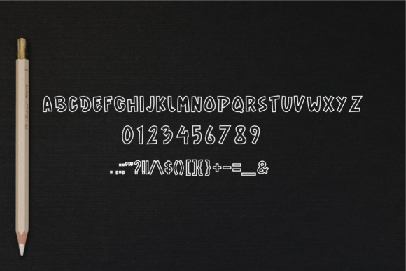 Linouto Font PNG with transparent background - Preview 4