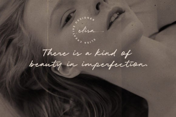 Magnolia Cora Font PNG with transparent background - Preview 6