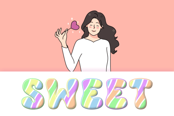 Miracle Seeker Font PNG with transparent background - Preview 3