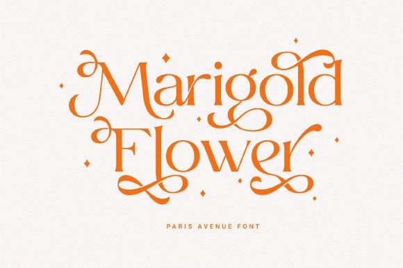 Paris Avenue Font PNG with transparent background - Preview 5