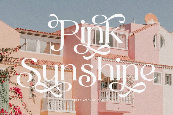 Paris Avenue Font PNG with transparent background - Preview 6
