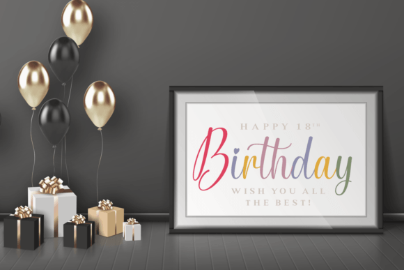 Septia Font PNG with transparent background - Preview 4