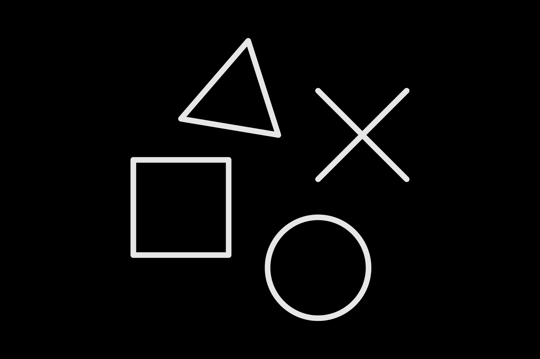 Universal Shape Playstation Button