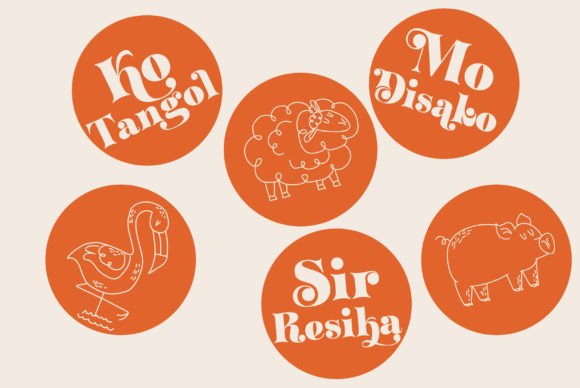 Klotin Font PNG with transparent background - Preview 1