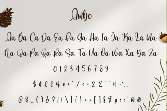 Ambo Font - Preview 5