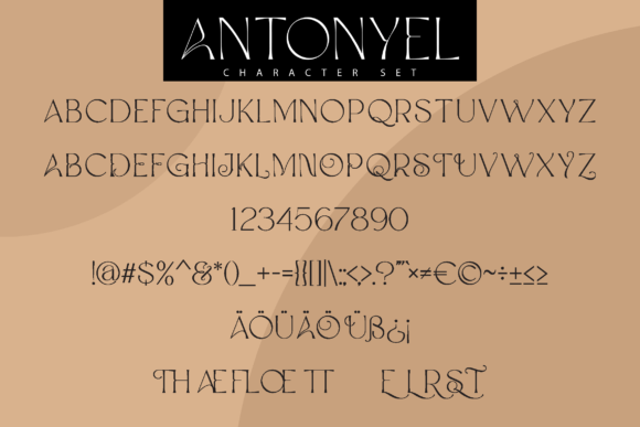 Antonyel Font - Preview 4
