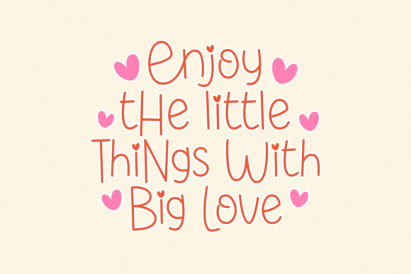 Childish Moment Font PNG with transparent background - Preview 1