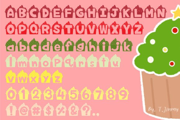 Cupcake Font - Preview 2