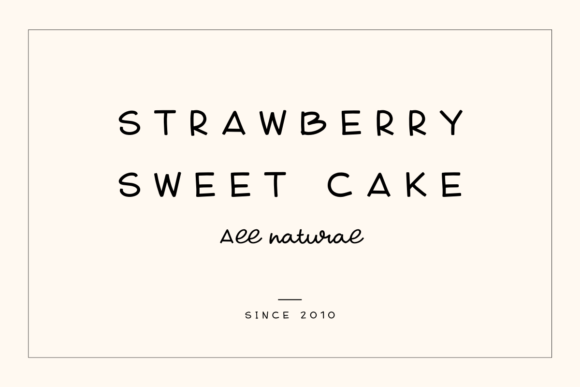 Curly Kale Font - Preview 2