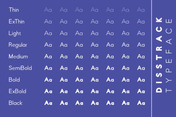 Disstrap and Disstrack Font - Preview 6