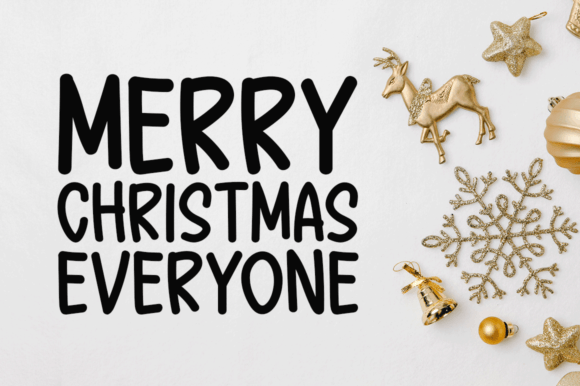Dreaming Christmas Font - Preview 2