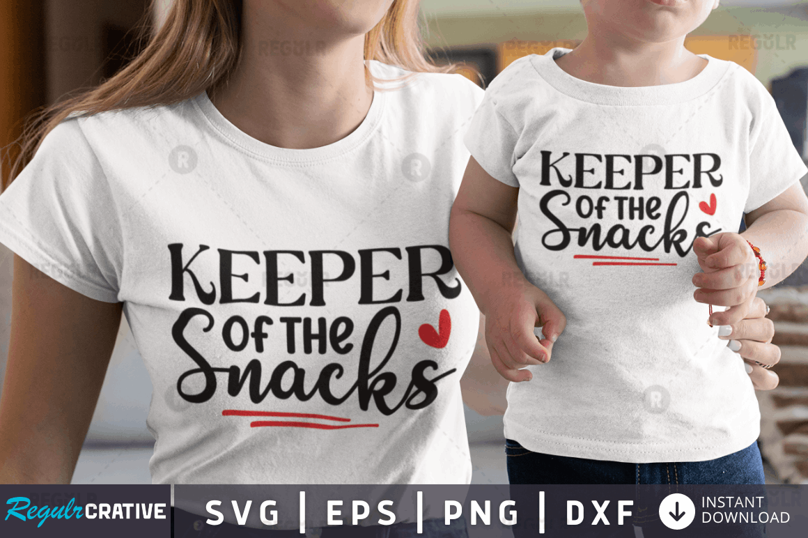 Snackmaster Svg FREE Keeper of the Snacks Svg Design Graphic by Regulrcrative ...
