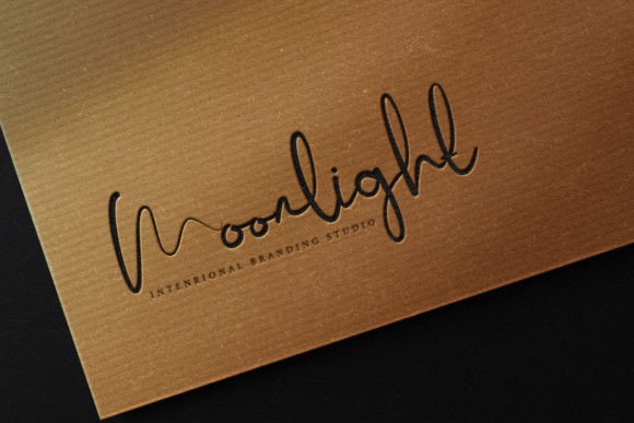 Gollden Sheer Font - Preview 3