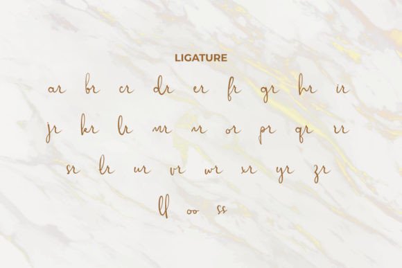 Gollden Sheer Font - Preview 4