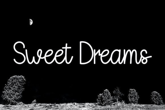 Good Night Font - Preview 6