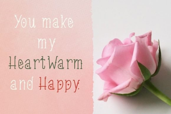 Heart Landing Font - Preview 1