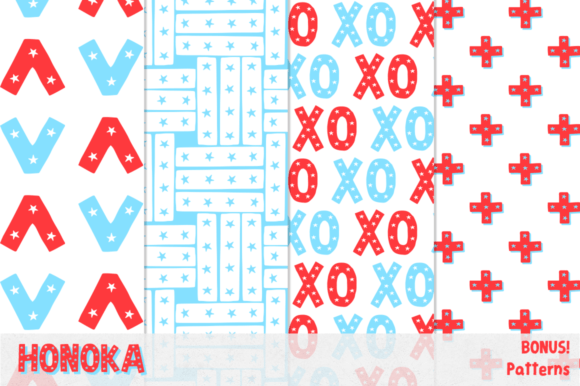 Honoka Font PNG with transparent background - Preview 5
