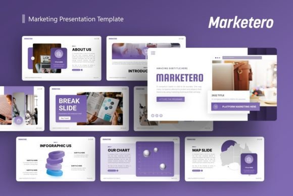 Preview of Marketing Presentation - Marketero marketing presentation template