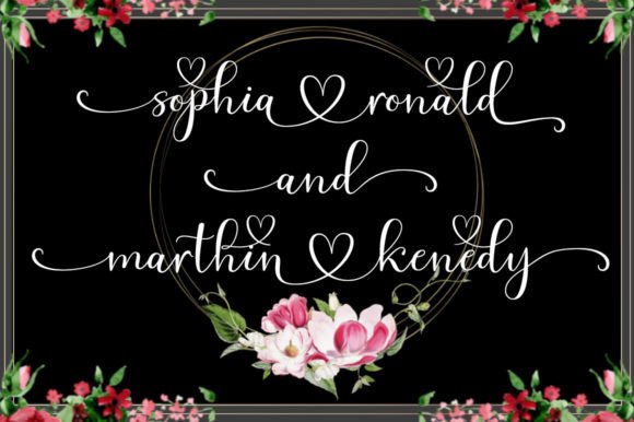 Mitha Alisha Font PNG with transparent background - Preview 2